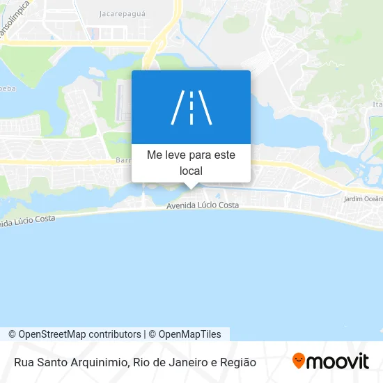 Rua Santo Arquinimio mapa
