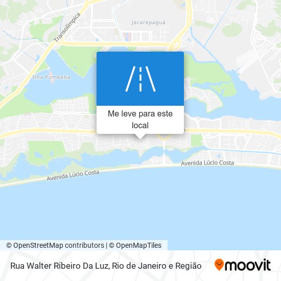 Rua Walter Ribeiro Da Luz mapa