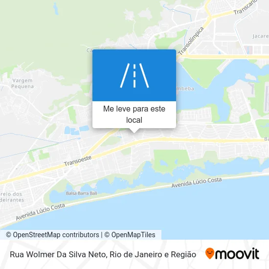 Rua Wolmer Da Silva Neto mapa