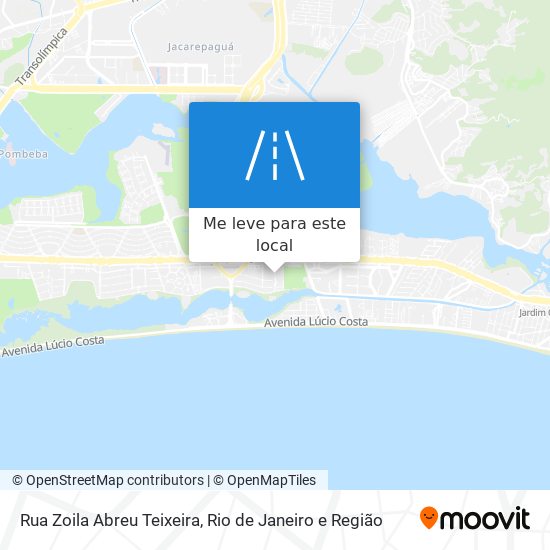 Rua Zoila Abreu Teixeira mapa