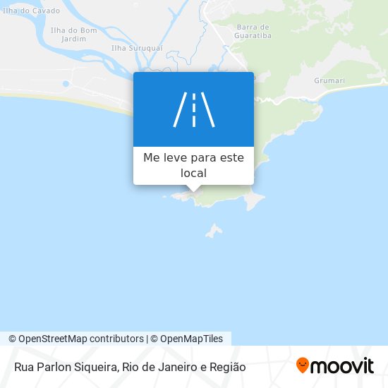 Rua Parlon Siqueira mapa