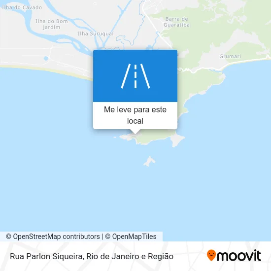 Rua Parlon Siqueira mapa