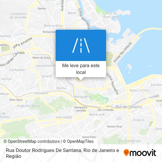 Rua Doutor Rodrigues De Santana mapa