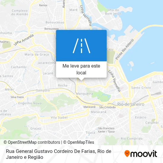 Rua General Gustavo Cordeiro De Farias mapa