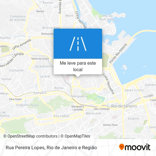 Rua Pereira Lopes mapa