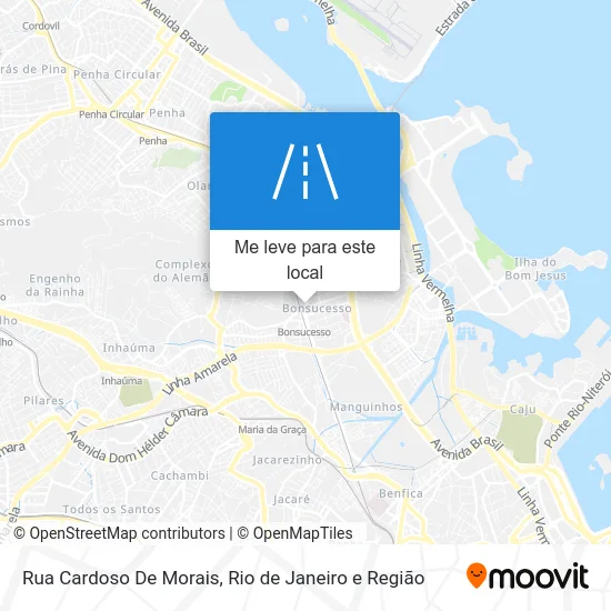 Rua Cardoso De Morais mapa