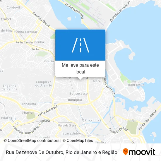 Rua Dezenove De Outubro mapa
