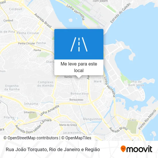 Rua João Torquato mapa