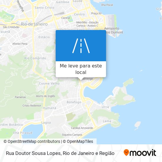 Rua Doutor Sousa Lopes mapa