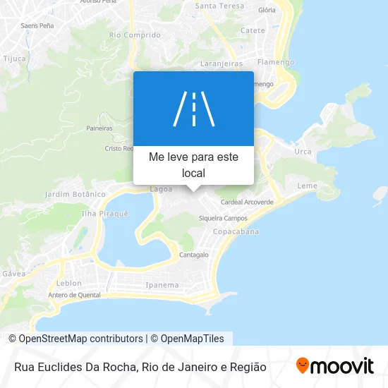 Rua Euclides Da Rocha mapa