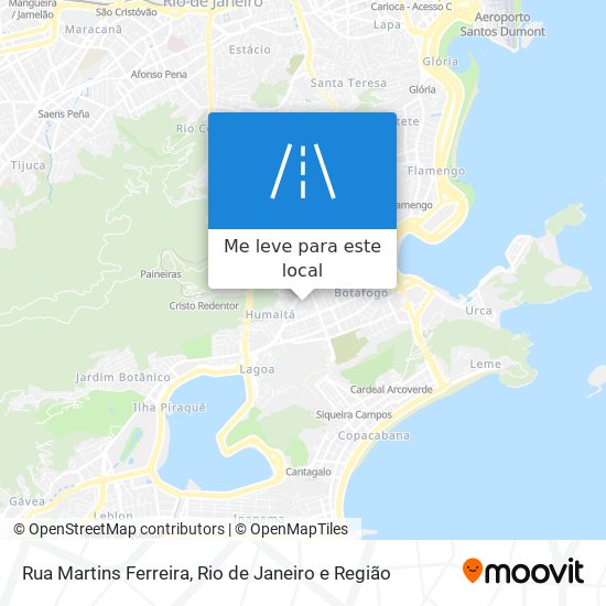 Rua Martins Ferreira mapa