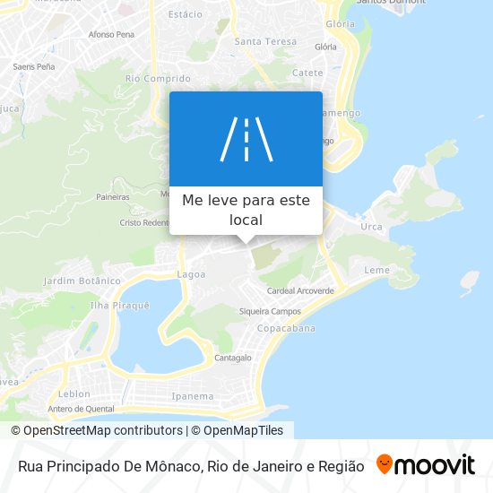 Rua Principado De Mônaco mapa