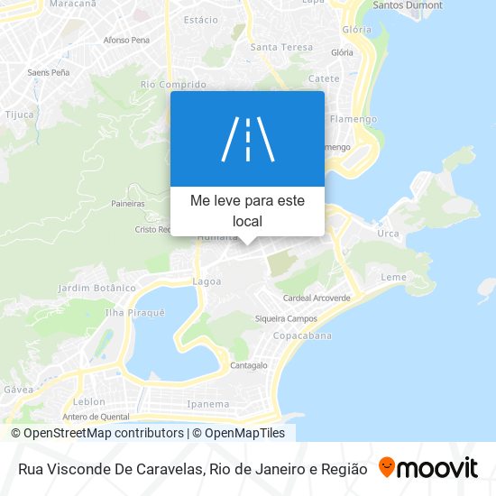 Rua Visconde De Caravelas mapa
