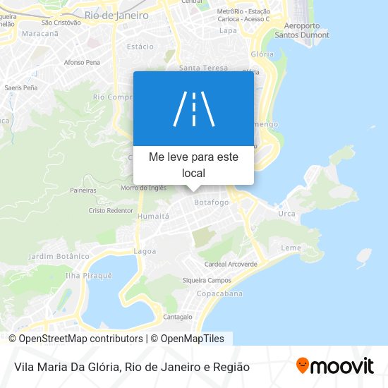 Vila Maria Da Glória mapa