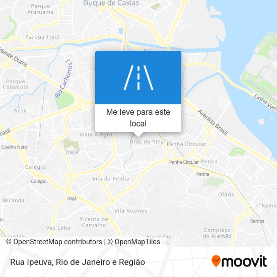 Rua Ipeuva mapa