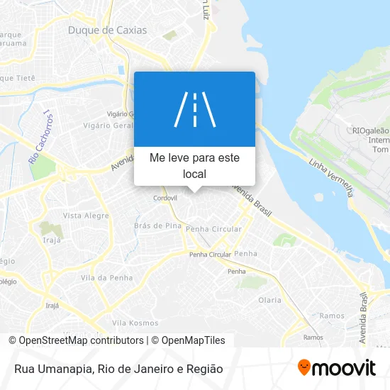 Rua Umanapia mapa
