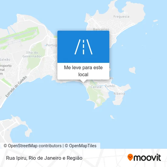 Rua Ipiru mapa