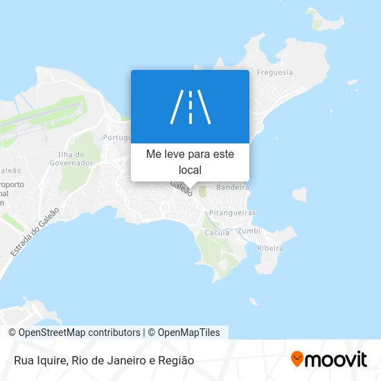 Rua Iquire mapa