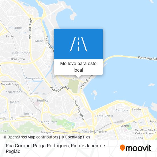 Rua Coronel Parga Rodrigues mapa