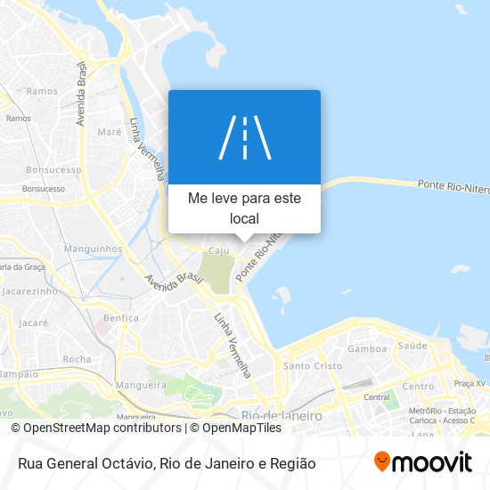 Rua General Octávio mapa