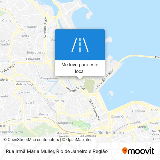 Rua Irmã Maria Muller mapa