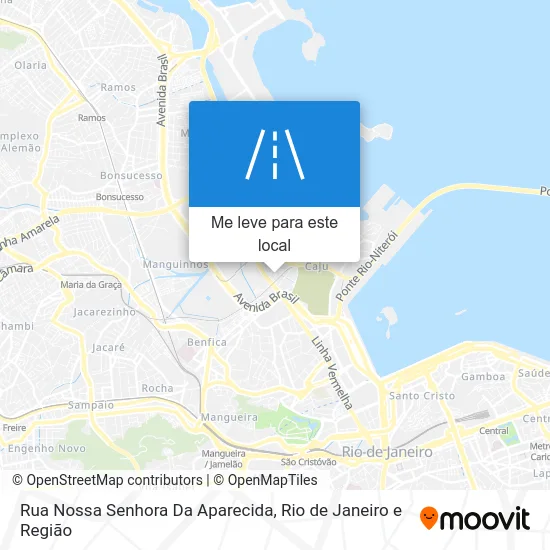 Rua Nossa Senhora Da Aparecida mapa
