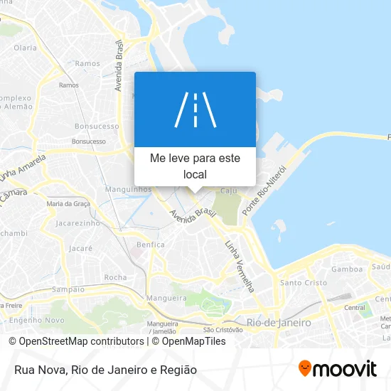 Rua Nova mapa