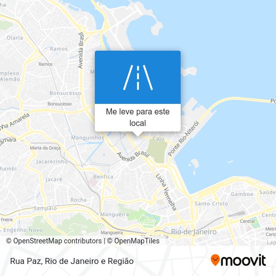 Rua Paz mapa