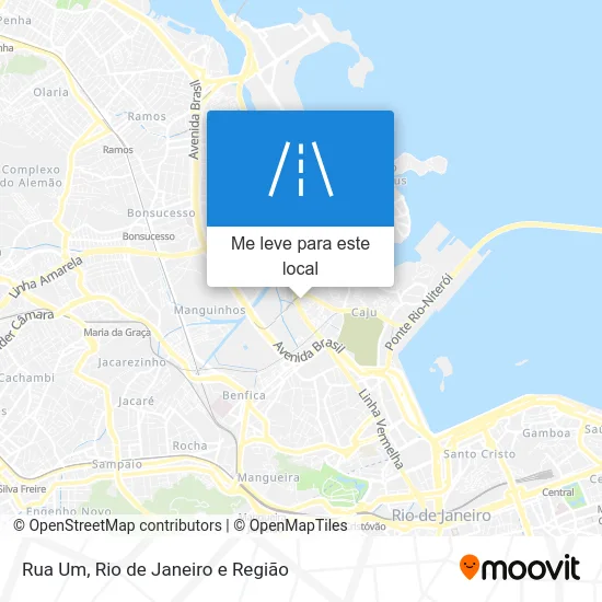 Rua Um mapa