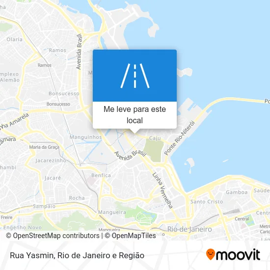 Rua Yasmin mapa