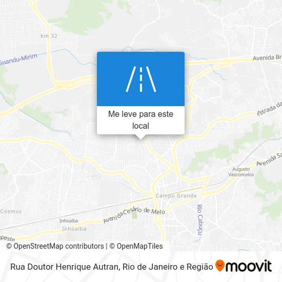 Rua Doutor Henrique Autran mapa