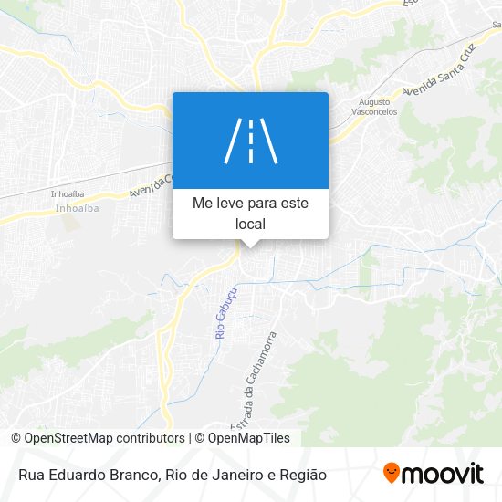 Rua Eduardo Branco mapa