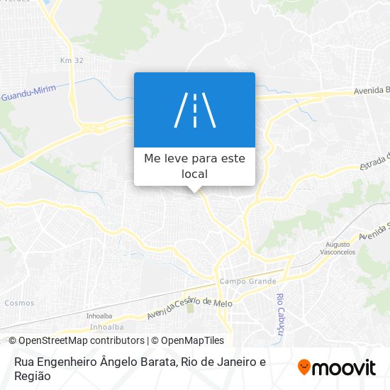 Rua Engenheiro Ângelo Barata mapa