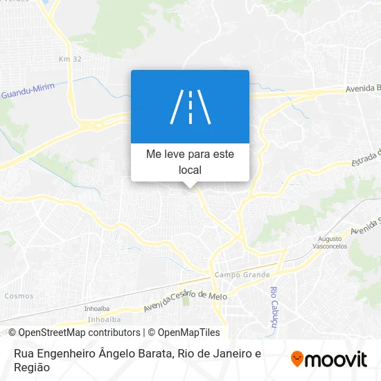Rua Engenheiro Ângelo Barata mapa