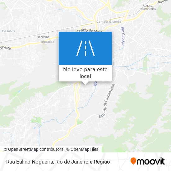Rua Eulino Nogueira mapa