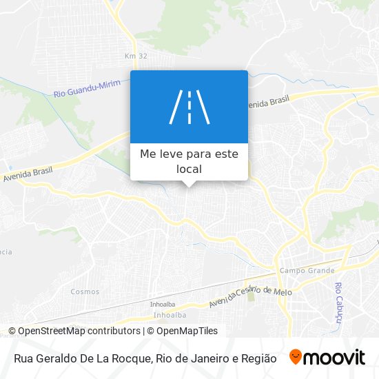 Rua Geraldo De La Rocque mapa