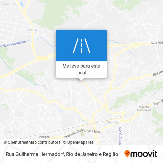 Rua Guilherme Hermsdorf mapa