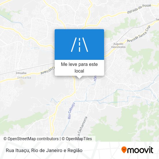 Rua Ituaçu mapa