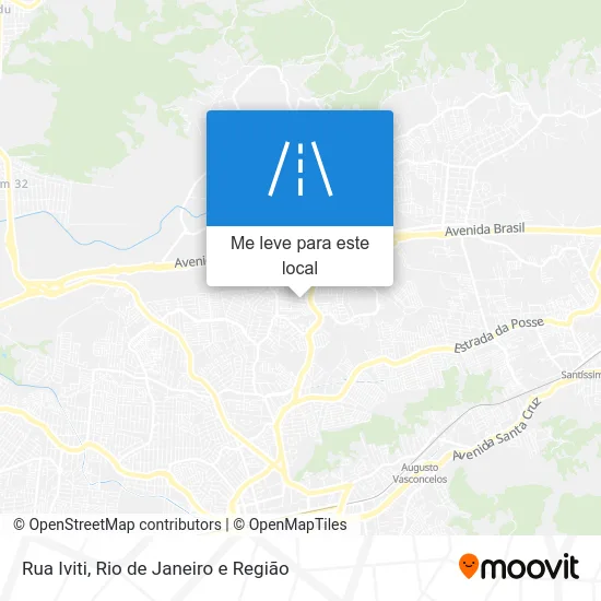 Rua Iviti mapa