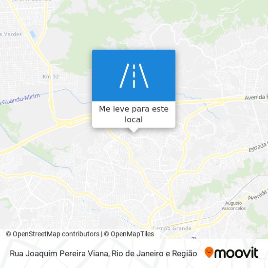 Rua Joaquim Pereira Viana mapa