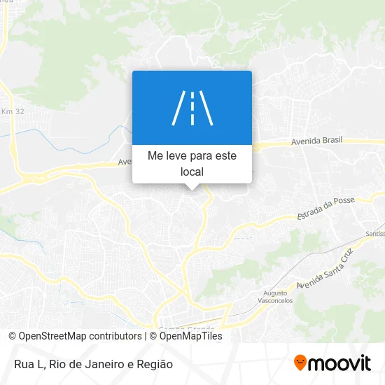 Rua L mapa