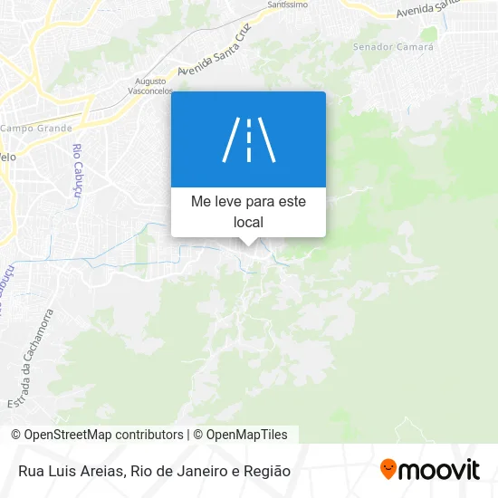 Rua Luis Areias mapa