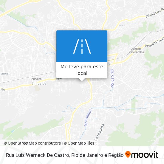 Rua Luis Werneck De Castro mapa