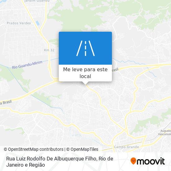 Rua Luiz Rodolfo De Albuquerque Filho mapa