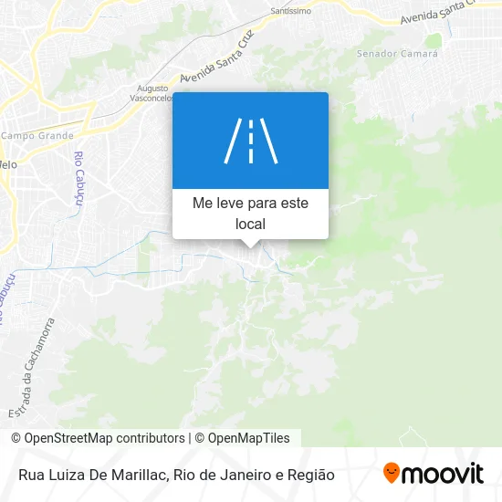 Rua Luiza De Marillac mapa