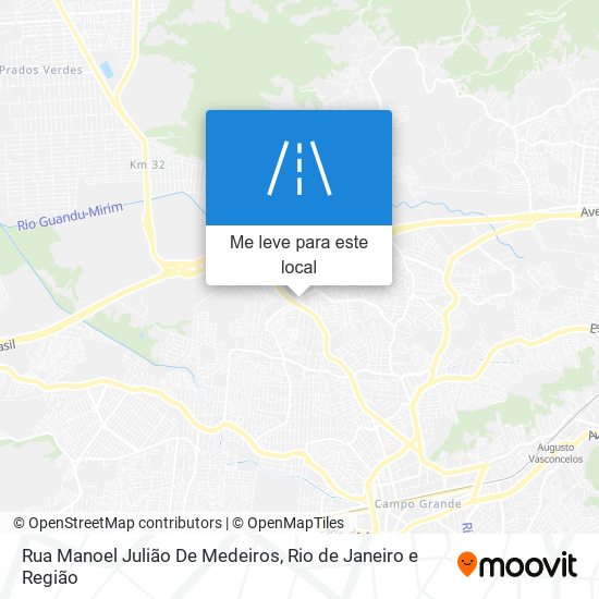 Rua Manoel Julião De Medeiros mapa