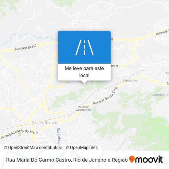 Rua Maria Do Carmo Castro mapa