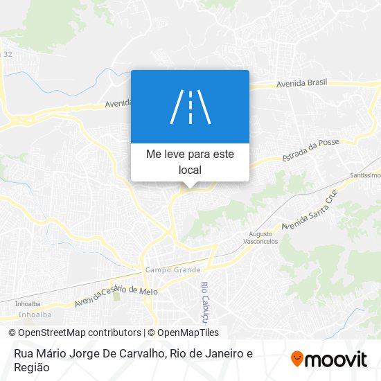 Rua Mário Jorge De Carvalho mapa