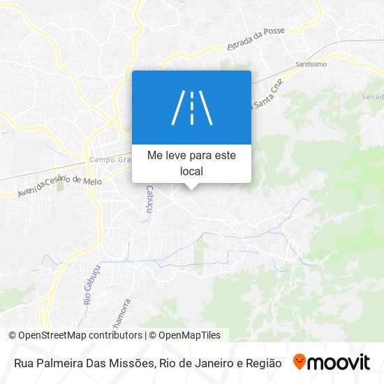 Rua Palmeira Das Missões mapa