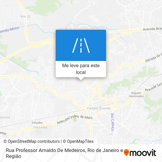 Rua Professor Arnaldo De Medeiros mapa